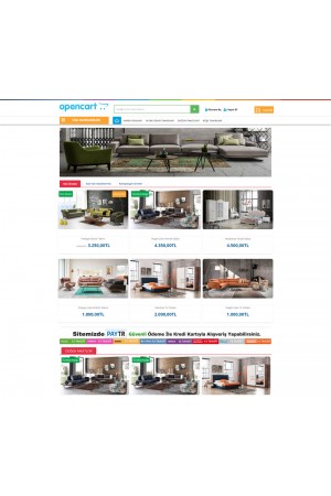 Opencart 3x Mobilya Teması 907421